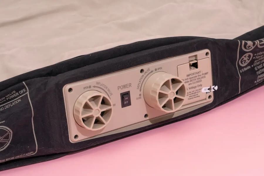 تخت بادی با پمپ باد