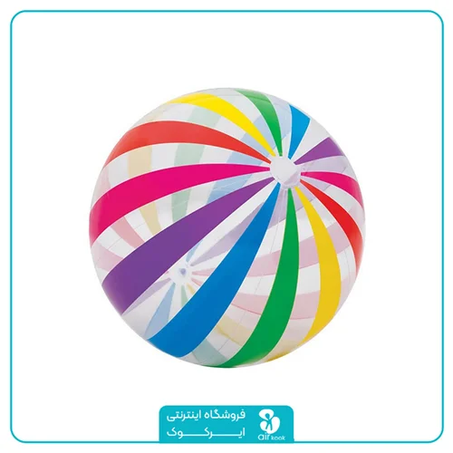 توپ بادی اینتکس ساحلی سایز بزرگ کد 59065