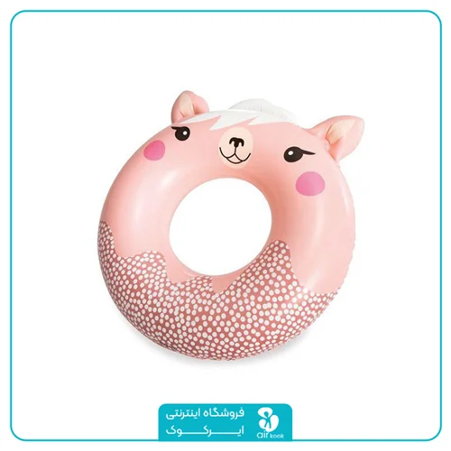 حلقه شنا بادی حیوانات اینتکس طرح خوکچه کد 59266