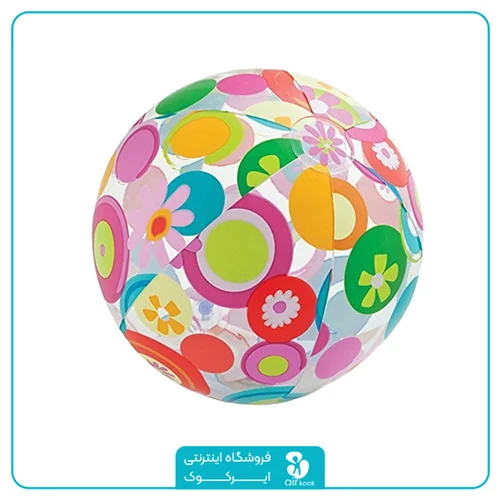 توپ بادی کودک اینتکس طرح دار کد 59050