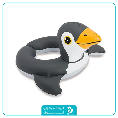 حلقه شنا بادی حیوانات اینتکس طرح پنگوئن کد 59220