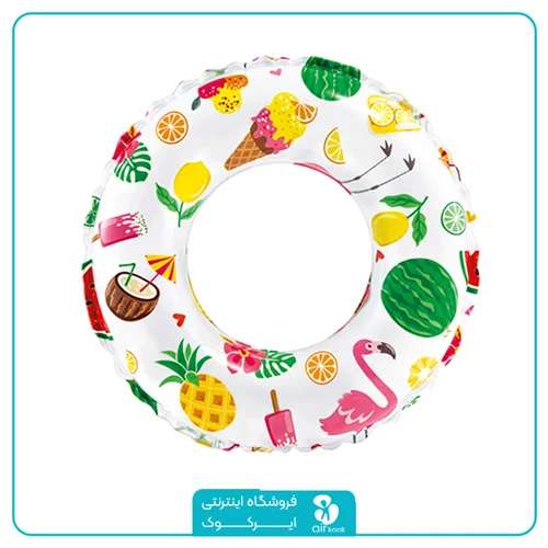 حلقه شنا بادی کودک اینتکس طرح میوه کد 59241
