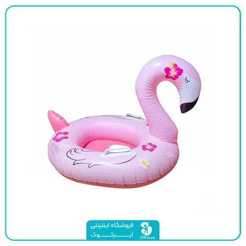 حلقه شنا شورتی طرح فلامینگو