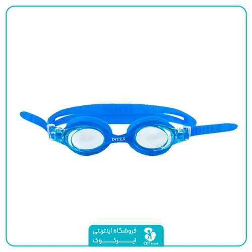 عینک شنا آبی رنگ اینتکس کد 55693