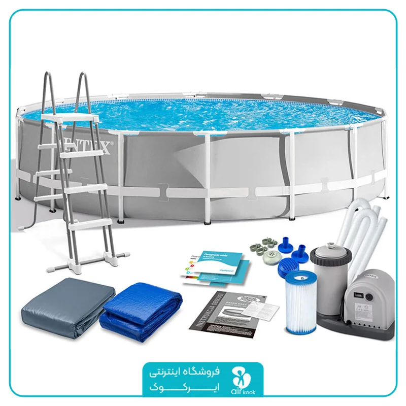 استخر فريمي دایرهای 5.5 متری اینتکس کد 26732