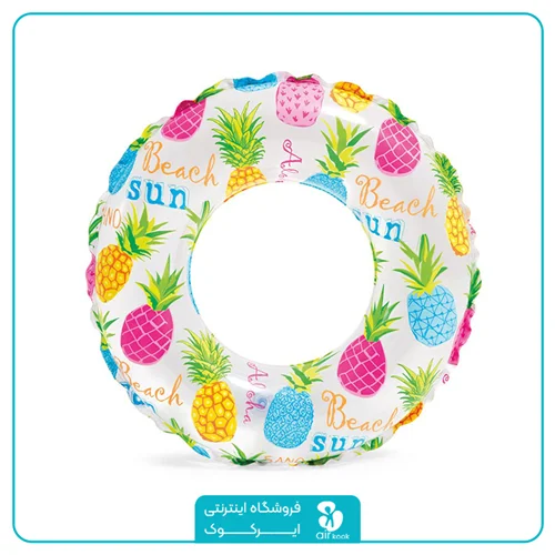 حلقه شنا کودک اینتکس طرح آناناس کد 59230