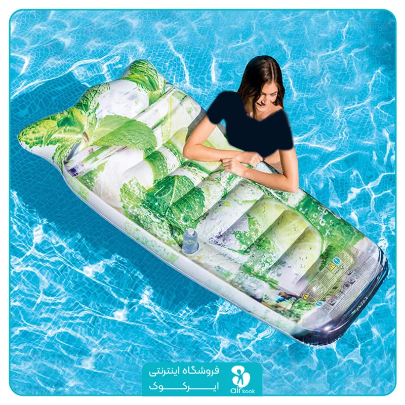 تشک بادی استخر اینتکس طرح موهیتو کد 58778 تشک بادی استخر اینتکس طرح موهیتو کد 58778