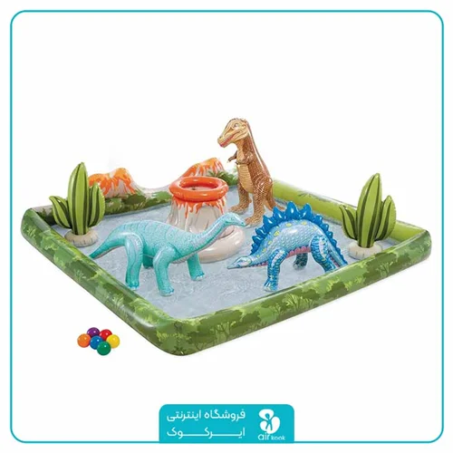 استخر بادی و پارک بازی دایناسور اینتکس کد 56132