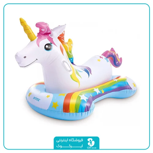شناور بادی کودک اینتکس مدل اسب تک شاخ کد 57552