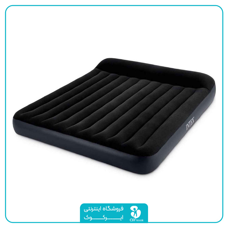 تشک بادی بالش دار دو نفره بزرگ اینتکس کد 64144 عرض 183
