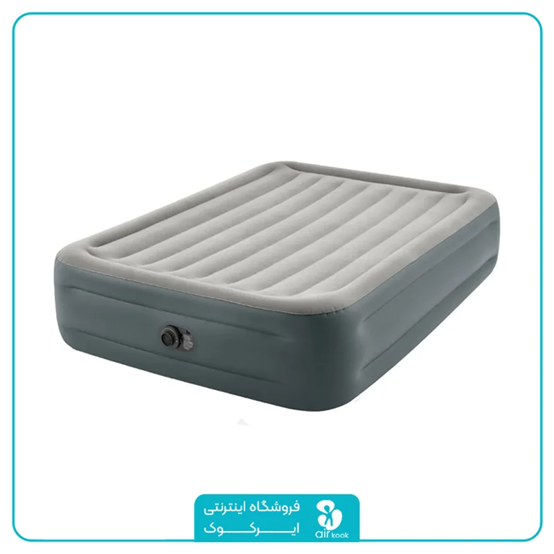 تخت بادی دو نفره اینتکس با پمپ باد برقی کد 64126