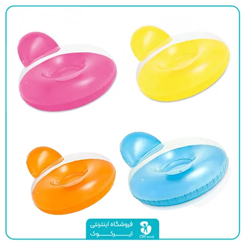 شناور بادی روی آب بزرگسال اینتکس پشتی دار  کد 58889