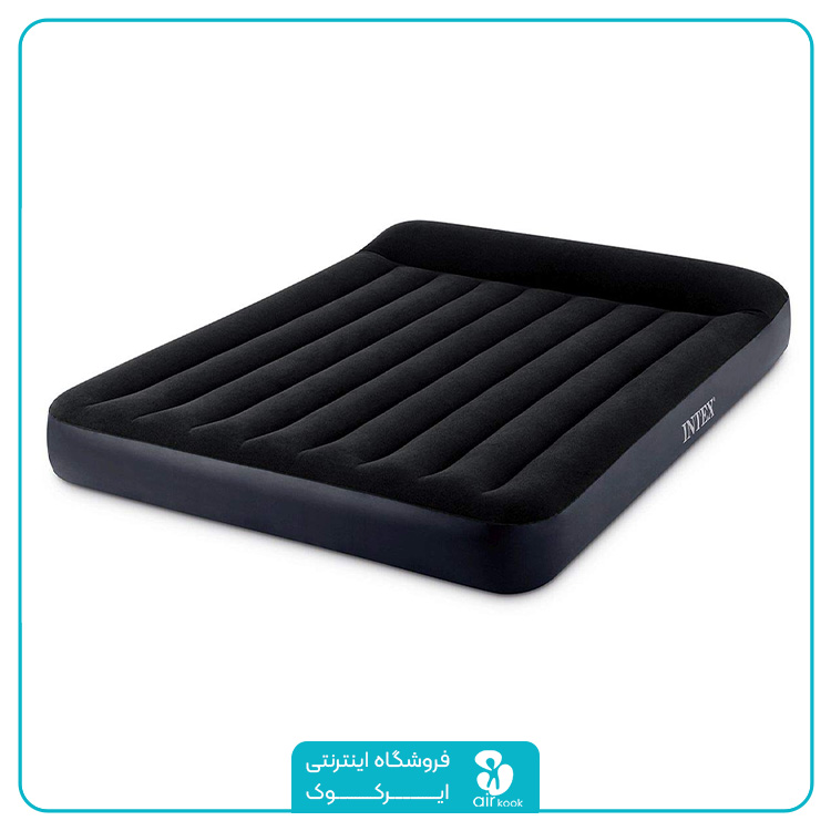 تشک بادی دو نفره بزرگ اینتکس کد 64143 مدل بالش دار
