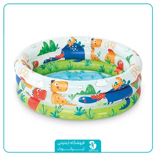 استخر بادی اینتکس کودک طرح دایناسور 2023 کد 57106