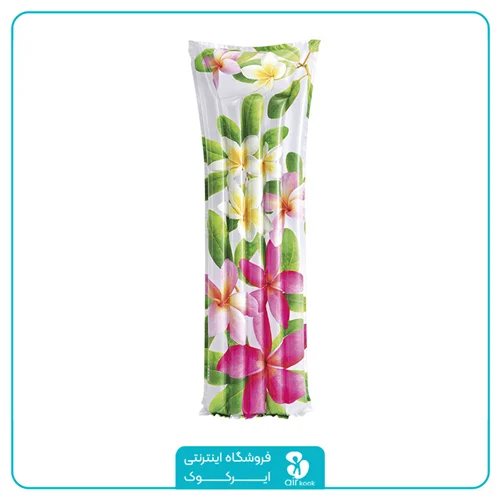 تشک بادی روی آب اینتکس طرح گل مدل جدید کد 59720