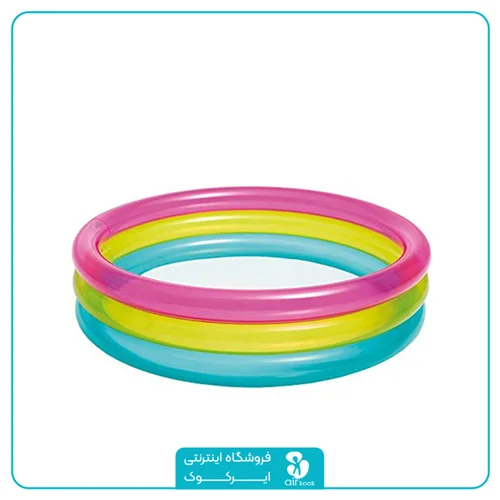 استخر اینتکس بادی کودک رنگین کمان کد 57104