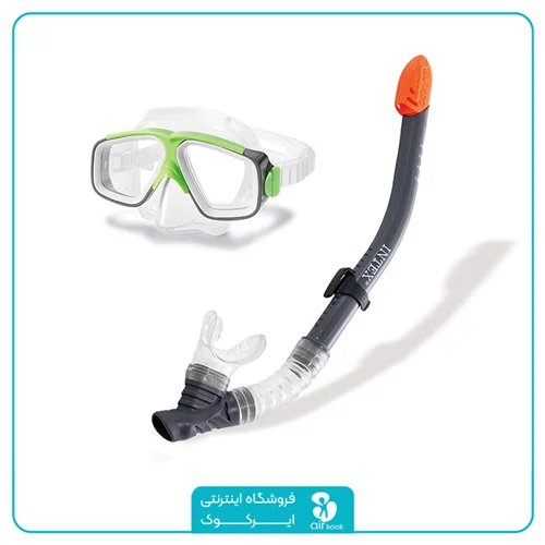 ماسک و اسنورکل شنا حرفه ای اینتکس کد 55949