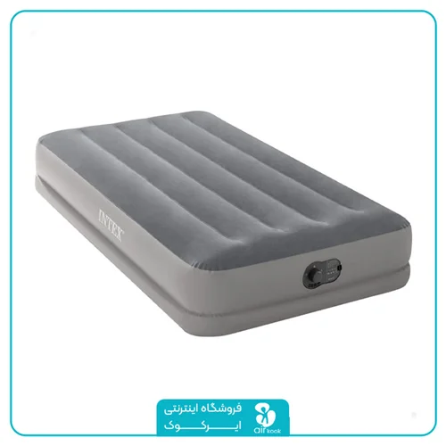تخت خواب بادی تک نفره USB خور اینتکس کد 64112