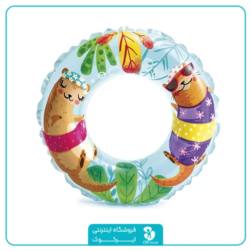 حلقه شنا بادی کودک اینتکس طرح ساحل کد 59242