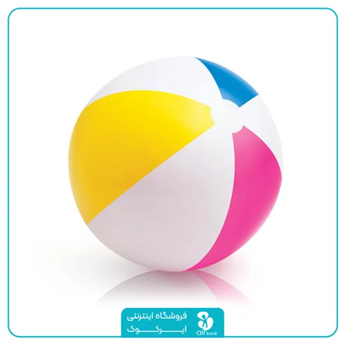 توپ بادی رنگی قطر 61 اینتکس کد 59030