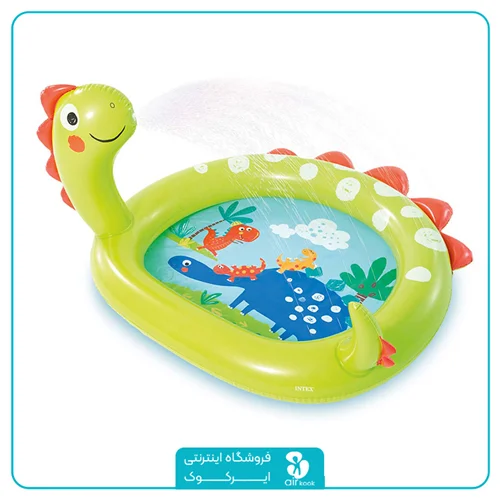 استخر بادی اینتکس مدل فواره دار طرح دایناسور کد 58437
