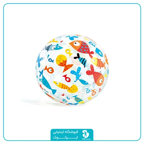 توپ بادی بچگانه طرح ماهی اینتکس کد 59050