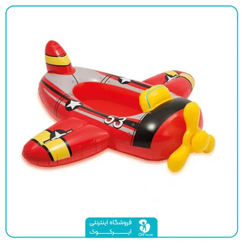 قایق بادی کودک طرح هواپیما اینتکس کد 59380