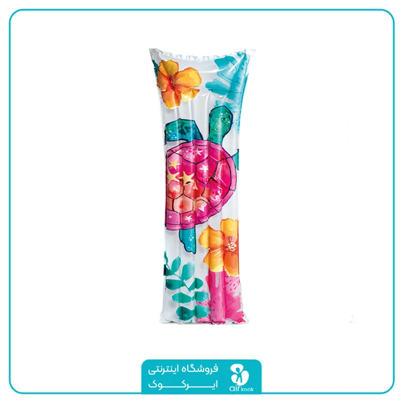 تشک بادی روی آب طرح لاک پشت اینتکس کد 59720 تولید 2023