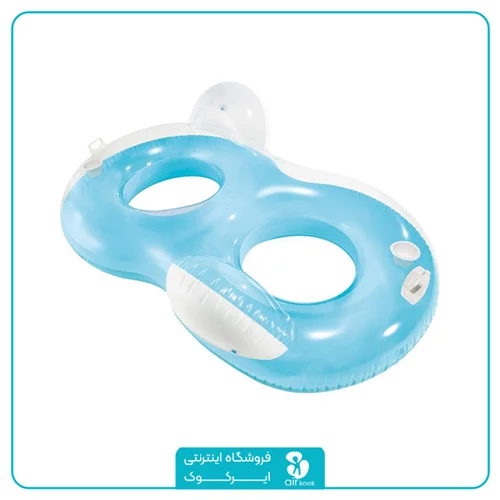 حلقه شناور بادی روی آب دونفره اینتکس کد 56800