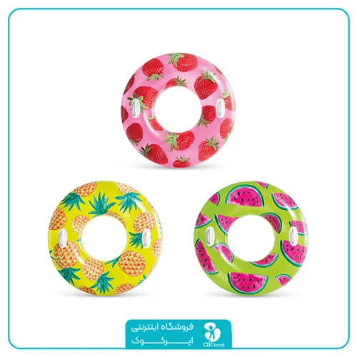 حلقه شنا بادی بزرگسال اینتکس طرح میوهای کد 56261