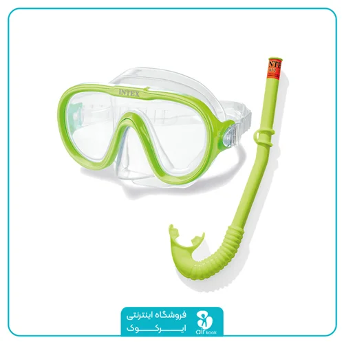 اسنورکل و عینک شنا بچگانه اینتکس کد 55642