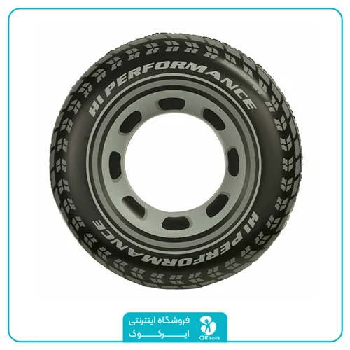 حلقه بادی شنا طرح لاستیک اینتکس کد 59252
