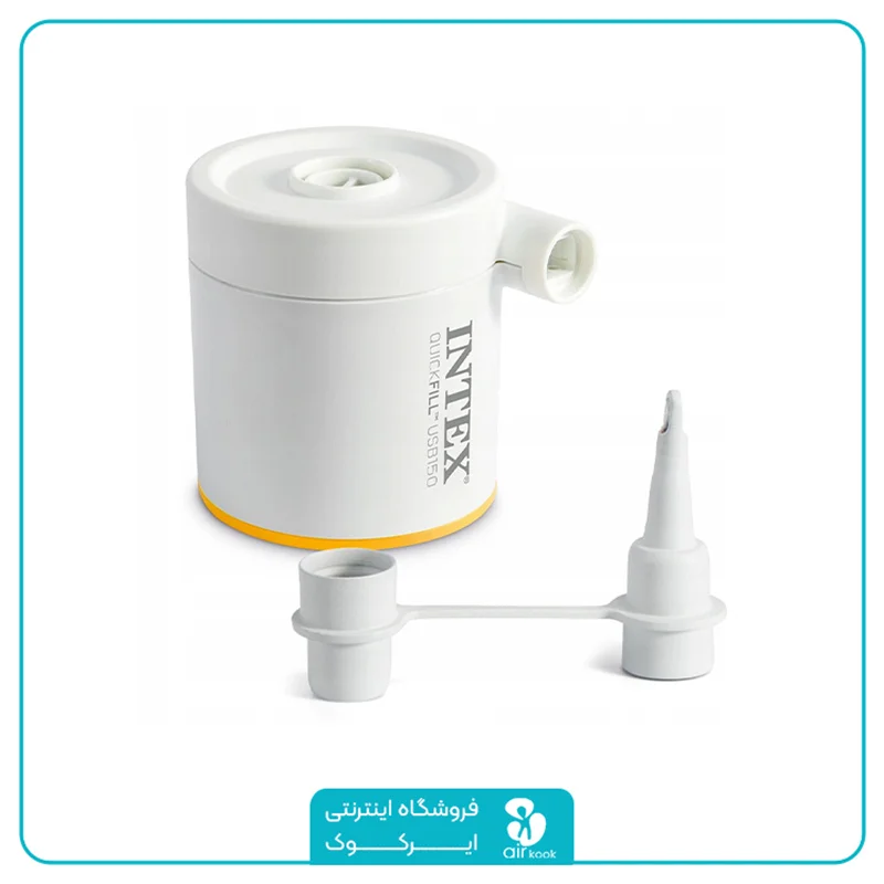 پمپ باد کوچک برقی USB خور اینتکس کد66616
