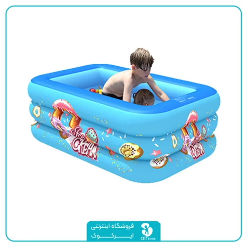 استخر طرح دونات مستطیلی  کد 210135