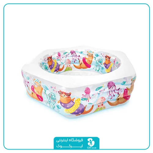 استخر عمیق کودکان اینتکس طرح حیوانات دریایی کد 56493