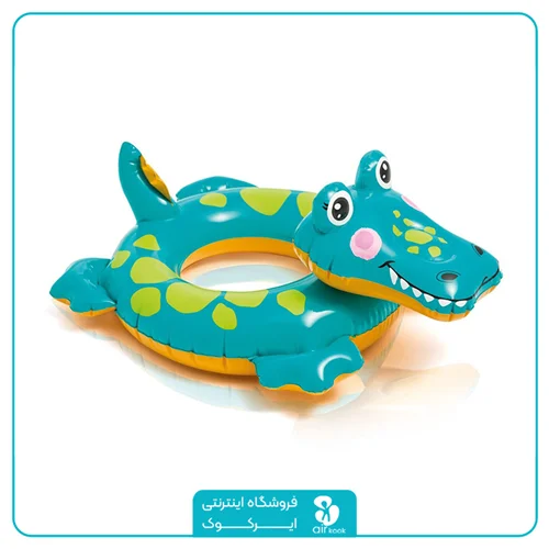 حلقه بادی شنا حیوانات اینتکس طرح تمساح کد 58221