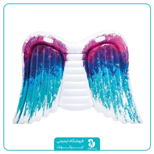 تشک بادی روی آب اینتکس طرح بال فرشته کد 58786
