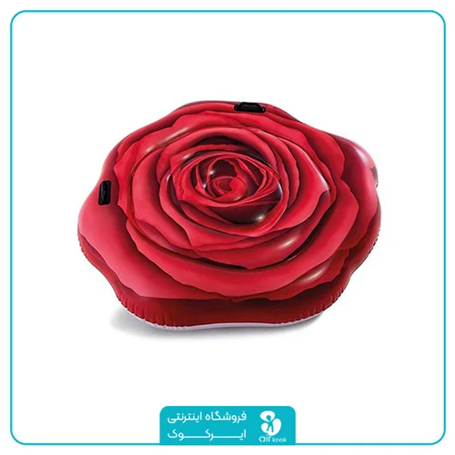 تشک بادی استخر اینتکس مدل گل رز قرمز کد 58783