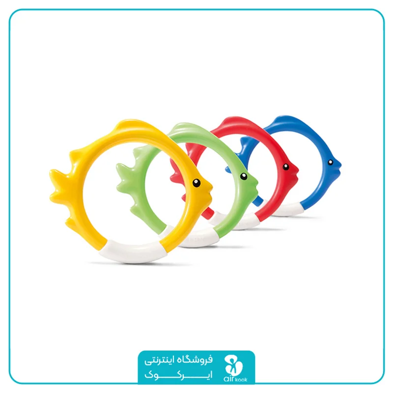 حلقه بازی زیر آب اینتکس طرح ماهی کد 55507