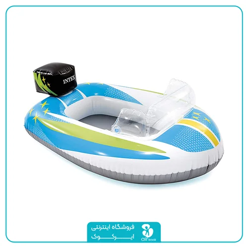 شناور بادی روی آب کودک اینتکس طرح قایق کد 59380